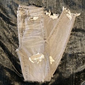 American Eagle Distressed Next Level Stretch Jeans